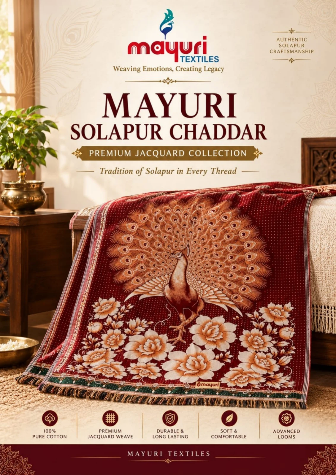Chaddar Catalog | Mayuri Textiles